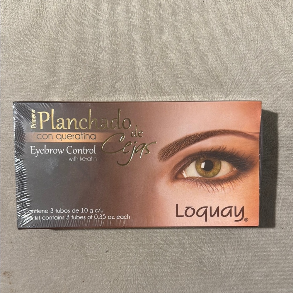 NewLoquay Eyebrow Control Kit - Brown contains ‎ 3 tube of 0.35 oz each